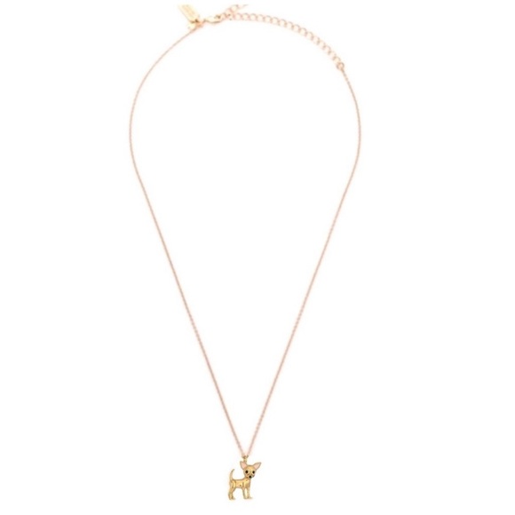KATE SPADE • Haute Stuff Chihuahua Dog Pendant Necklace - Picture 3 of 8